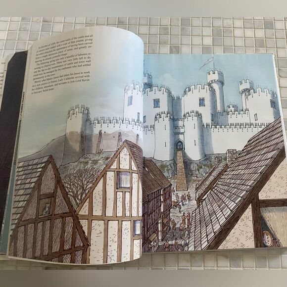 Architecture Book Built to Last - Castle, Cathedral, Mosque - by David Macaulay - Picture 5 of 11